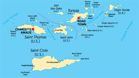 Map Of St Thomas Usvi Wynne Karlotte