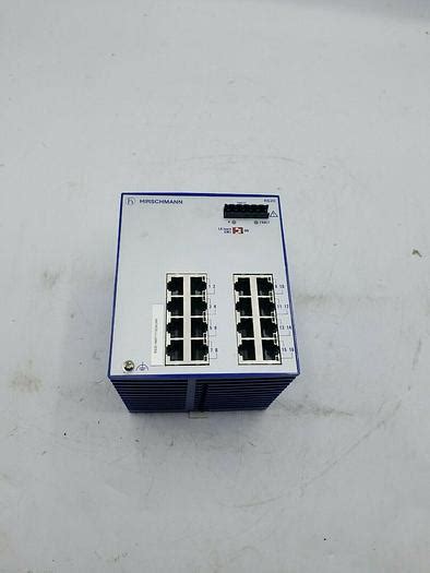 Used Hirschmann Rs Rail Switch For Sale At Nd Industrial Surplus