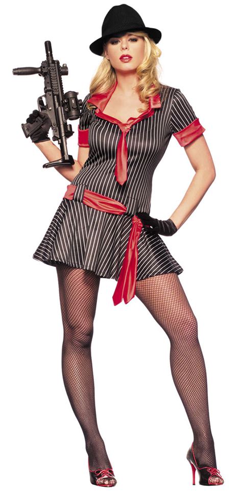 Sexy Gangster Girl Costume