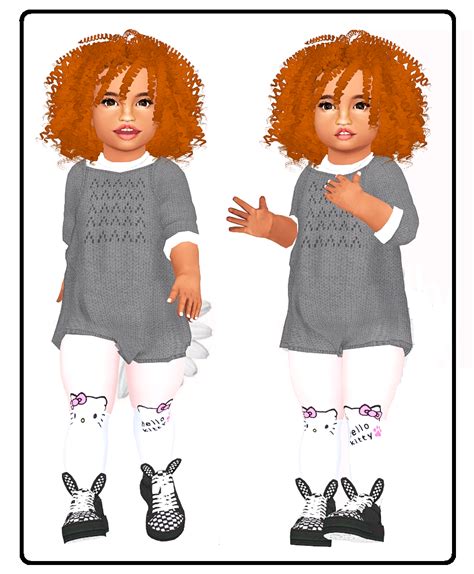 Lookbooks Reblogs And 💋sim Downloads Alyssa Romper For Tots By