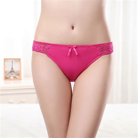 6 Pcs Pack 2017 New Sexy Lace Underware Women Cotton Ladies Briefs Womens Panties Wholesale