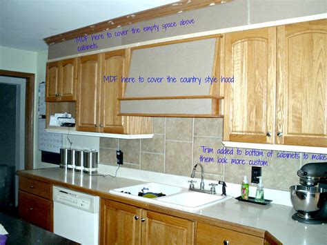 Kitchen cabinet soffits are often space fillers, there are decorative ways to disguise or improve the look of them and there's the more challenging architectural undertaking of this is a super helpful post for me as i consider what to do with the soffits above our kitchen cabinetry at home in wi. Bye Bye Space Above Your Kitchen Cabinets - A Life That We ...