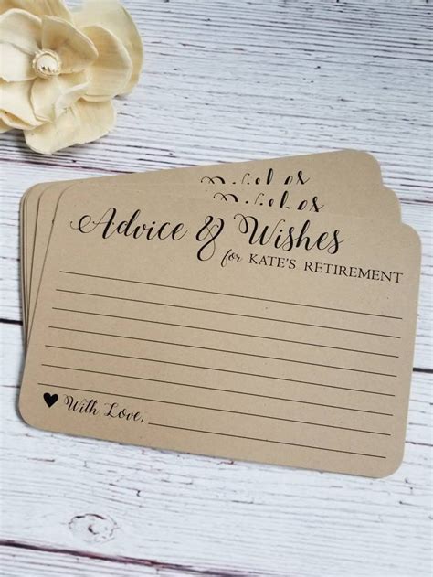 12 Handmade Retirement Wishes And Advice Cards For