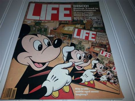 Mickey Mouse Disney Life Magazine 1970s Disney Life Disney Memories