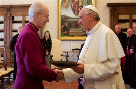 The Anglican Use Of The Roman Rite The Pope Receives The Primate Of