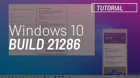 Windows 10 Build 21286 In Depth Taskbar News Widget Modernized