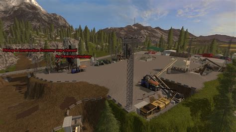 Tcbo Mining Construction Economy V02 Fs 19 Maps Farming Simulator