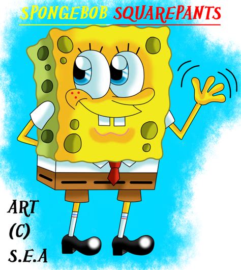 Spongebob Squarepants Spongey Greetings By Skunkynoid On Deviantart