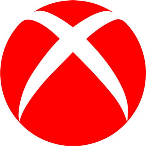 Red Consoles Xbox Icon Free Red Xbox Icons