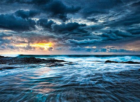 Seascape Blue Cloud Ocean Sea Sky Hd Wallpaper Peakpx