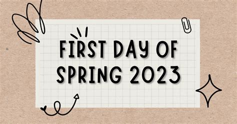 When Does Spring Start In The United States And What Day Should The