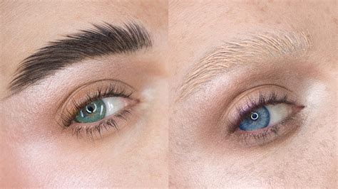 How To Make Eyebrows Look Bleached With Makeup Saubhaya Makeup