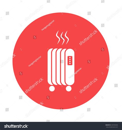 Ikon facts, ikon ideal type ikon (아이콘) currently consists ikon official accounts: Heater Icon Stock Vector Illustration 345703430 : Shutterstock