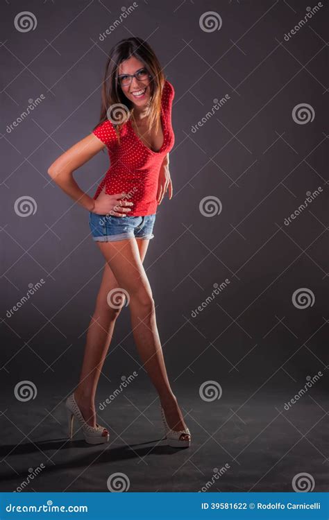 Most Seductive Woman Stock Photo Image Of Pink Landscape 39581622