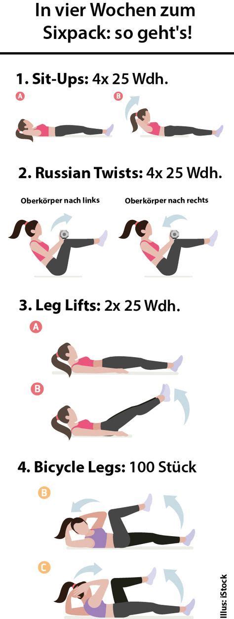 Straffer Bauch In 4 Wochen With Images Fitness Training Workout