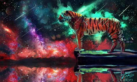 Fantasy Tiger 4k Ultra Hd Wallpaper By Patricia Mckean