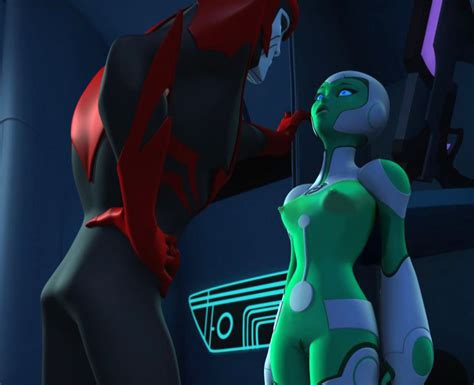 Rule 34 Aya Green Lantern Blue Eyes Flirting Green Lantern The Animated Series Hypnosis