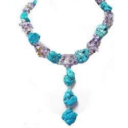 Chunky Turquoise Necklace Turquoise Jewelry Turquoise Bracelet