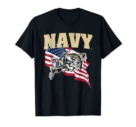 Navy Midship Us Flag T Shirt Apparel Minaze