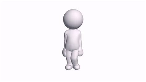 Animated 3d Man Presenting Stock Footage Video 1355749 Shutterstock