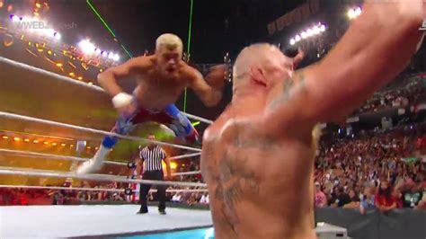 Who Won Cody Rhodes Vs Brock Lesnar At Wwe Backlash 2023 Wrestletalk