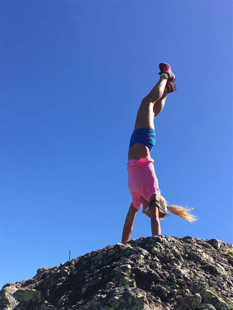 Handstand On A Rock
