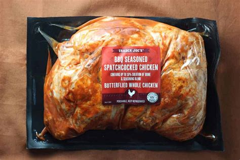 Of all the techniques for preparing chicken i learned in culinary school, spatchcocking is the one i return to the most. Trader Joe's BBQ Seasoned Spatchcocked Chicken ...