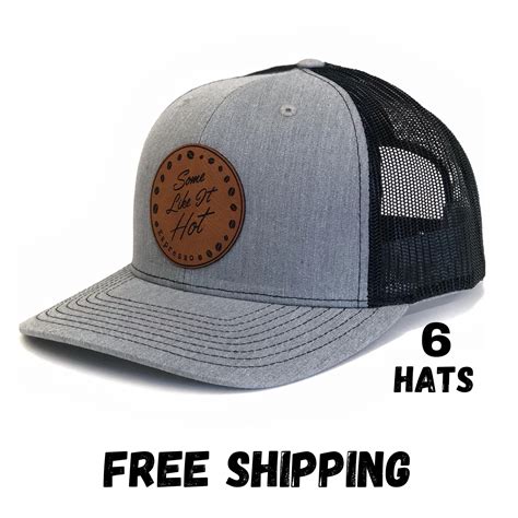 Business Logo Patch Hats Richardson Hats Logo Hats Laser Etsy
