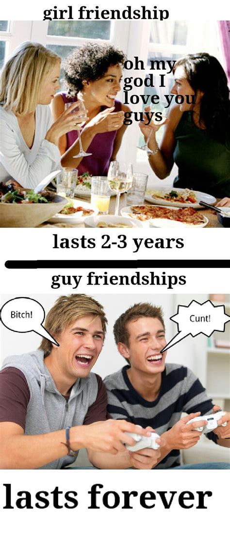 The Difference Between Girl And Guy Best Friends Funny Pictures Quotes Pics Photos Images