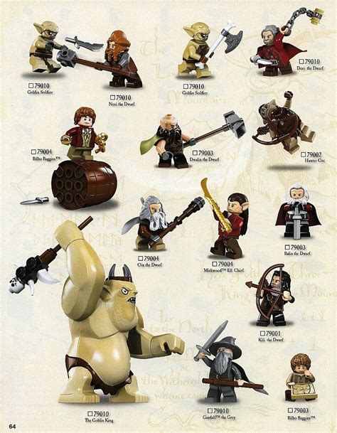 New Lego The Hobbit Minifigures Lego Hobbit The Hobbit Lego Worlds