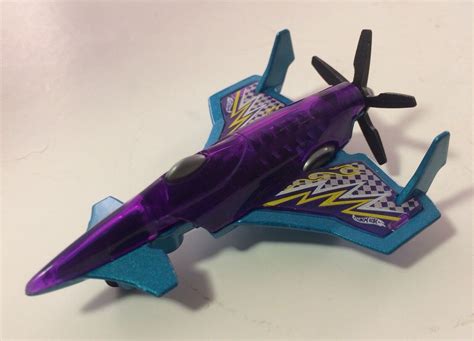 Hot Wheels Poison Arrow Purple And Blue Diecast Air Plane Nice Ebay