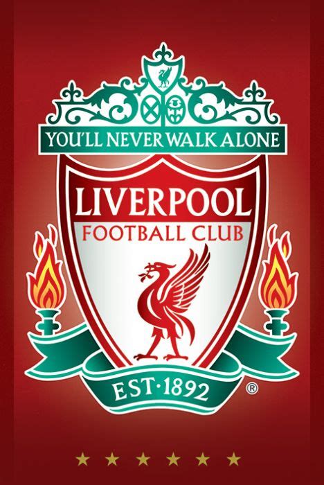 Liverpool Fc Crest Poster 61x915cm Posterseu