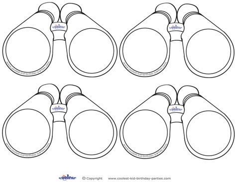 Blank Printable Binocular Thank You Cards | Thank you cards, Cards, Printables