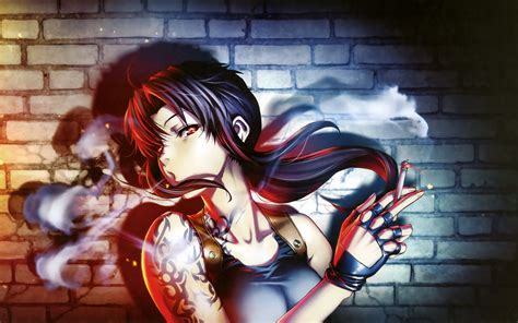 Black Lagoon Wallpaper Revy And Rock