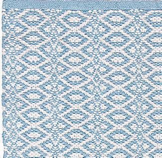 Der getuftete teppich aus pflegeleichten. Baumwolle Teppich Läufer Bergen 70 x 200 cm in Hellblau ...
