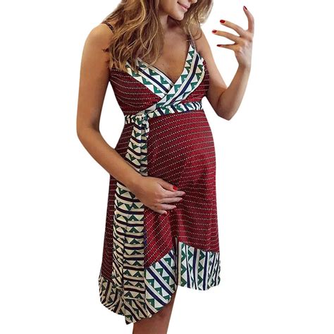 muqgew women dress maternity photography props stripe dresses for pregnant nursing breastfeeding