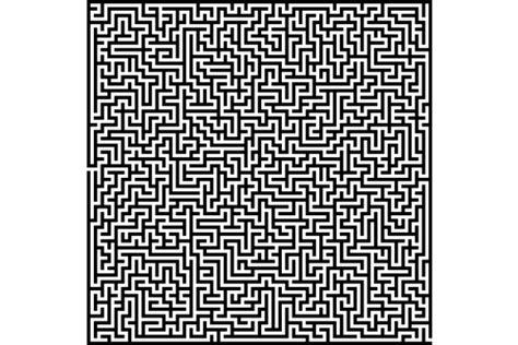 Maze Labyrinth Set Pre Designed Illustrator Graphics ~ Creative Market