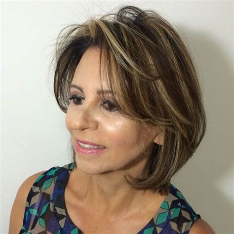 Suit what fits you best and keep. 50 Hairstyles for Women Over 50 with Bangs