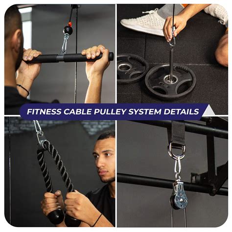 Buy Fitty Max Fitness Cable Pulley System Gym At Home Cable Machine