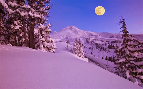 Zimowe Krajobrazy Zima W Górach Piękne Zimowe Widoki Tła Na Kompa