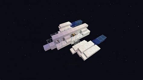 Small Spaceship Minecraft Map
