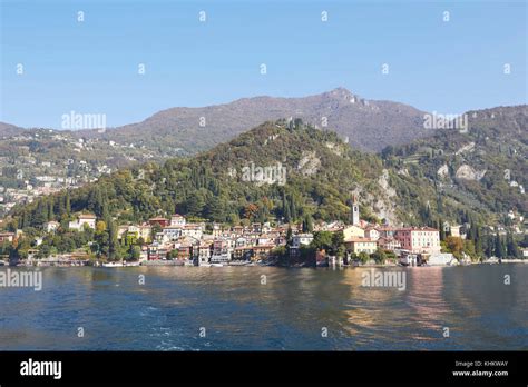 The Waterfront Of Varenna On The Shore Of Lake Lago Como Lecco