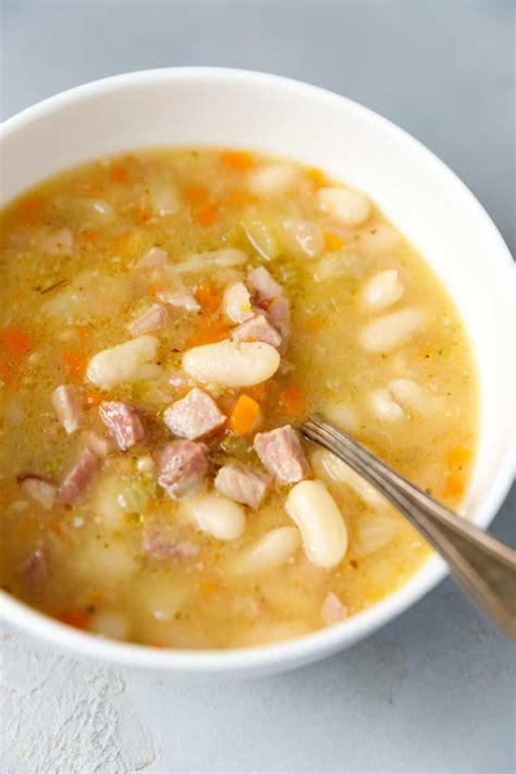 White Bean And Ham Soup Recipe Cooking Lsl