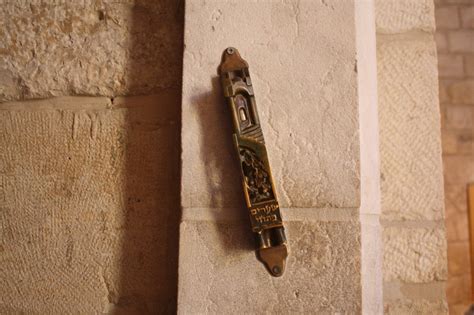 How To Hang A Mezuzah On The Door Mezuzah Placement With Screws