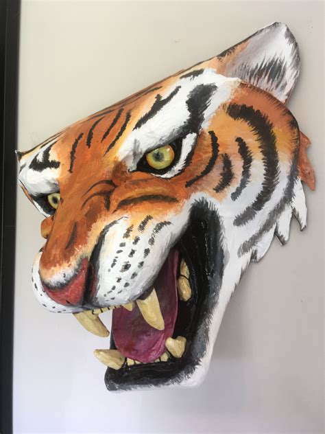 Kaws Tiger Trophy Paper Mache Human Made