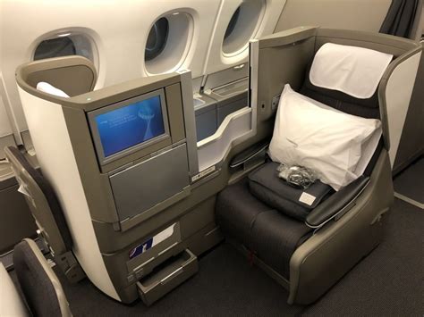 Review British Airways Business Class A380 Chicago To London Moore