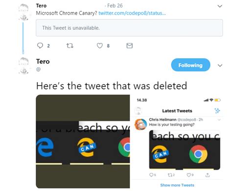 Microsoft Leaks Chromium Based Edge Browser Screenshots