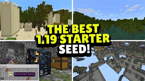 Best Starter Seeds Minecraft 1 19 Java Bedrock Edition Creeper Gg