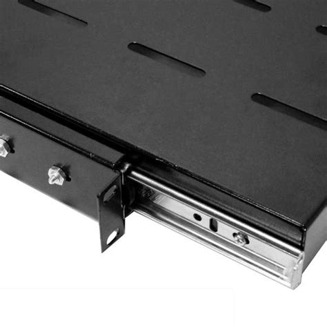 Telescopic Tray For Server Rack 19 Inch 1u 650mm Depth Sliding Slides