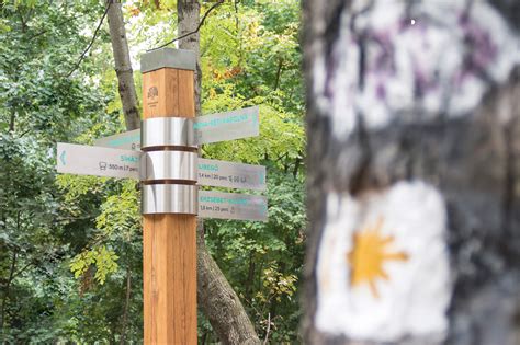 This webcam is located in hungary. Normafa Park identity design and signage system on Behance